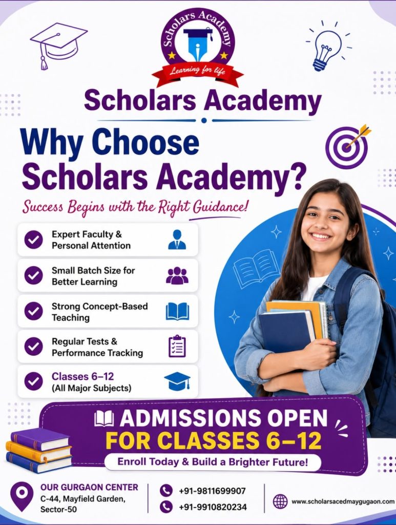 Best Coaching Institute for Classes 6–12 | Admissions Open at Scholars Academy 2 750016215 1774687597039168 2797262388306374186 n