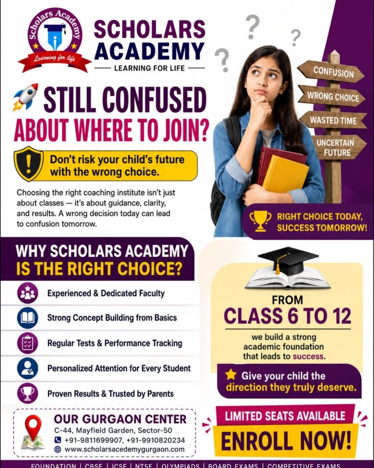 Best Coaching Institute for Class 6–12 | Scholars Academy 9 688195713 1461947762615368 6317107153667780690 n